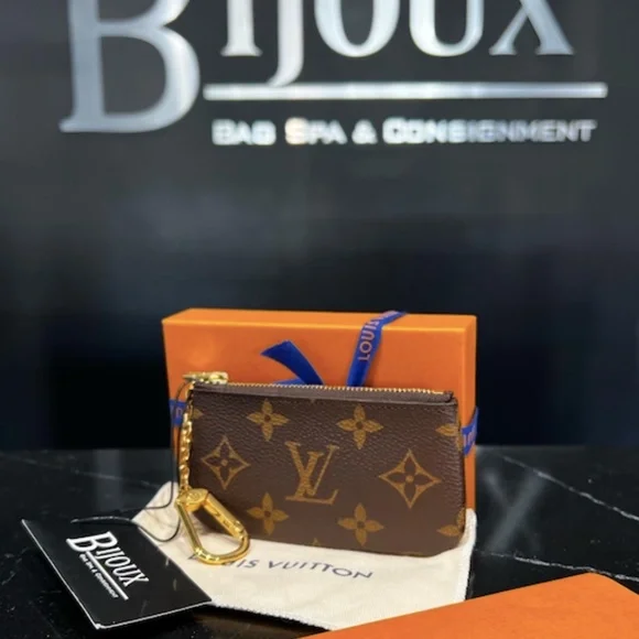 Monogram Key Coin Pouch - Picture 2 of 10